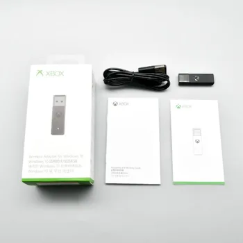 1 бр. Безжичен Адаптер USB Приемник За Xbox One Контролер с 2-ро Поколение Безжичен Адаптер За Windows 10