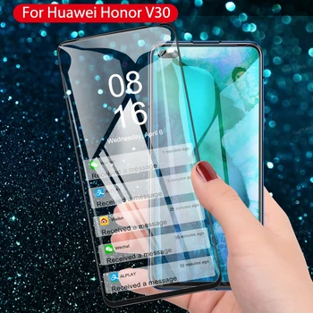 9D Защитно стъкло с пълно покритие За Huawei nova 5t 5Z 6 Nova5t Защитно стъкло с пълно покритие За Huawei Nova 5t 5 t Nova6 Закалено