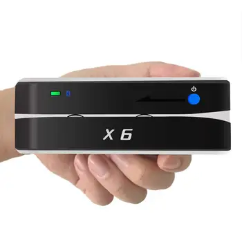 Bluetooth USB 3 Пътеки MSR X6 (BT) VIP Card Reader Писател Энкодер Мини Преносим
