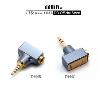 DD ddHiFi Напълно нов DJ44B / DJ44C Mark II, 4,4 мм жена до 2,5 мм / 3.5 мм мъжки адаптер за слушалки за вашия DAP / КПР / усилвател