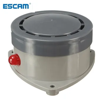 ESCAM ABS Пластмаса Детектор за Изтичане на Вода Сензор, Изтичане на Вода Аларма с Предупреждение Светлина за Домашно Сигурност Трайно Качество