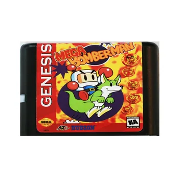 Mega Bomber Man 16 бита MD Игрална карта за Sega Mega Drive За SEGA Genesis