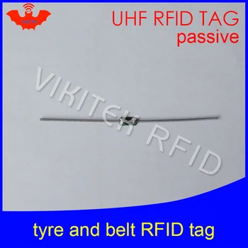 UHF RFID-етикет за гуми на КЕП Gen2 ISO18000-6C 915 Mhz 900 Mhz 868 Mhz 860-960 Mhz 90 * 4 мм Alien Higgs3 пасивни RFID-етикет за колан