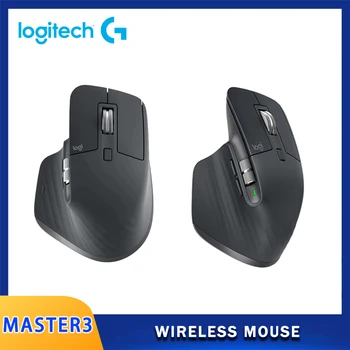 Безжична мишка Logitech MX Master 3S с резолюция от 8000 точки на инч, скрол Колело с автоматично превключване, Безжична Мишка Bluetooth, Офис на Мишката