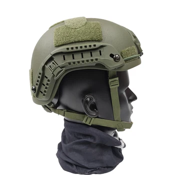 Бърз FRP Тактически Шлем Защита на Взривозащитен Анти-Сблъсък 1,5 Кг Cs Удрям Поле Тренировъчен Армейски Каска Фен