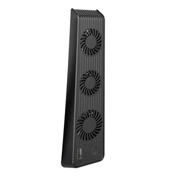 За PS5 Конзолата на Външен Хост на Вентилатора за Охлаждане на Оттичане 3 Безшумен Вентилатор Поставка С Външни USB Порт За Ps5 Игри Домакин Аксесоари