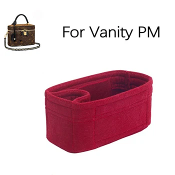 За тоалетна масичка PM чанта поставяне органайзер портфейл поставяне, шейпър чанти-Филц премиум-клас 3 мм (Ръчна работа/ 20 цвята)
