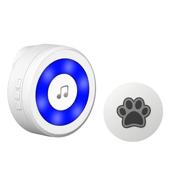 Звънец за кучета YIROKA, звънец за приучения куче, за да гърненце с автономно захранване, Ultralight бутон звънец, през Целия живот, без батерия, Камбанен звън Op