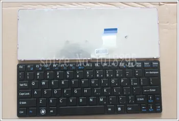 Новата Клавиатура за SONY VAIO SVE11 sve1111M1E sve1111M1R sve1112M1E Лаптоп САЩ Оформление Черен С Рамка
