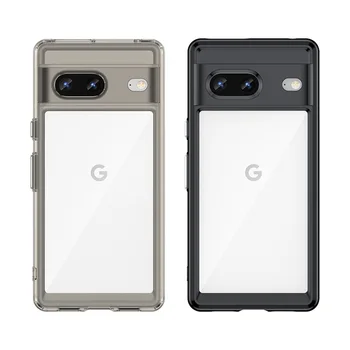 Прозрачен Калъф за вашия телефон, Тънък за Google Pixel 7 Pro, Анти-Желтеющий Калъф, Предпазващ Прозрачен Калъф за носене, устойчив на удари за Google Pixel 7 2022