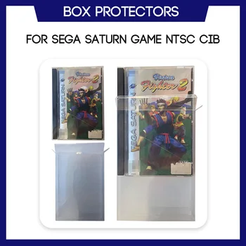 Протектор Кутии За Игри Sega Saturn US NTSC CIB Обичай Резервен Прозрачен Пластмасов Калъф