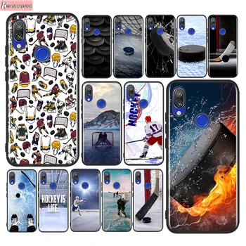 Силиконов Калъф I Love ICE Hockey За Xiaomi Redmi 9А 9В Note 9 9S Pro Max 8T 8 7 6 5 Pro 5A 4X 4 Prime Калъф за вашия телефон