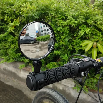 Универсално Кормило Въртящо се Огледало Широкоугольное Кормило Огледало за Обратно виждане Лост за Обратно виждане Излязло на Пътното МТВ Велосипед Аксесоари За Велосипеди